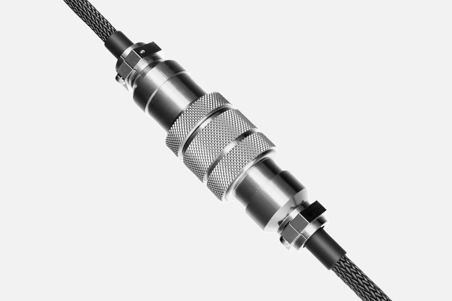 Cable en Rulo Espiral para Teclado - Negro